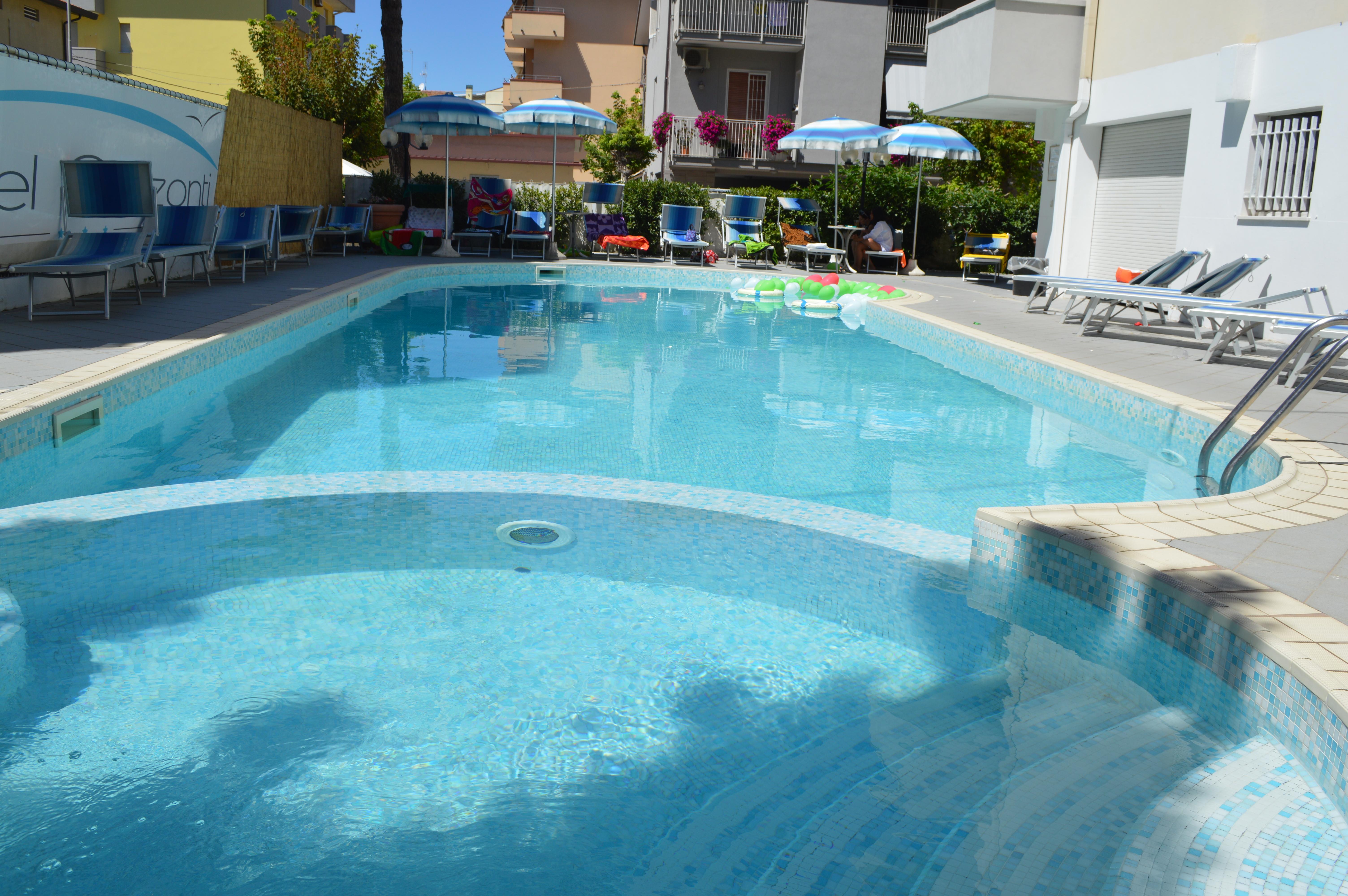 Hotel Orizzonti Rimini Exterior foto