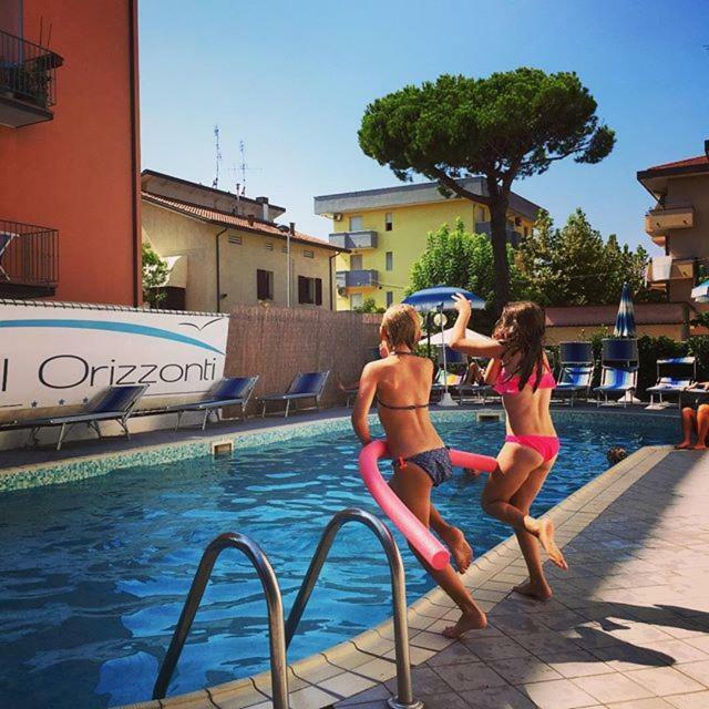 Hotel Orizzonti Rimini Exterior foto